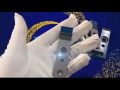 एसओआर एचडी ऑफसेट प्रिंटिंग मिडिल होल 5 मिमी आकार 75 मिमी * 18 * 4 मिमी स्टील सामग्री के लिए ग्रिपर