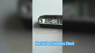 मार्टिनी मशीन के लिए निरीक्षण बॉक्स