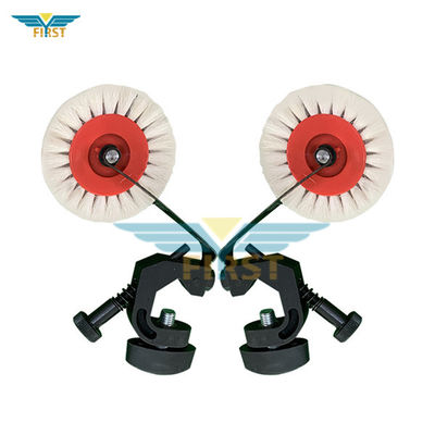 हार्ड व्हाइट सी4.320.104F सतह उपचार ऑफसेट मुद्रण भागों के लिए ब्रश व्हील