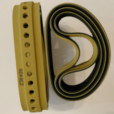 येलो डिलीवरी सक्शन टेप 3x 5x M2.015.870 20mm प्रिंटर पुर्जों की बेल्ट