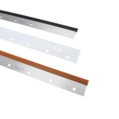 व्हाइट वॉश अप ब्लेड्स KOMORI L40/S40 लंबाई 1110mm 15 छेद प्रिंटिंग प्रेस स्पेयर पार्ट्स