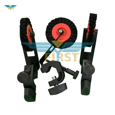 पॉलिशिंग ब्लैक ब्रश व्हील ऑफसेट प्रिंटिंग स्पेयर पार्ट्स फॉर इंडस्ट्रियल प्रिंटिंग व्हील