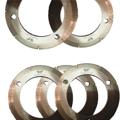 1000 आरपीएम की गति के साथ काटने की मशीन के लिए अनुकूलित चांदी ब्लेड