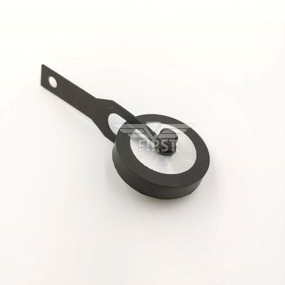 ब्लैक कलर रबर व्हील एचडी प्रिंटिंग मशीन व्हील सपोर्ट पार्ट्स हीडलबर्ग