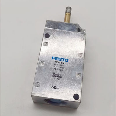FESTO एयर वाल्व 8BAR ऑफसेट प्रिंटिंग मशीन के लिए एल्यूमीनियम/कॉपर/आयरन सोलेनोइड वाल्व